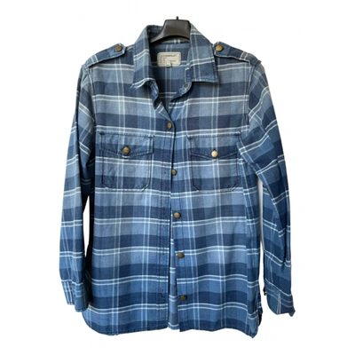 Pre-owned Current Elliott Shirt In Blue
