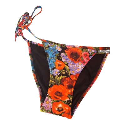 Pre-owned Dolce & Gabbana One-piece Swimsuit In Multicolour