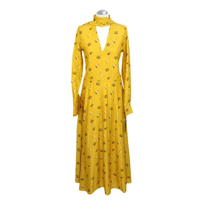 Pre-owned Mulberry Maxi Dress In Yellow