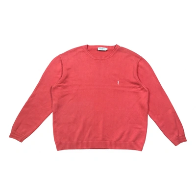 Pre-owned Saint Laurent Sweatshirt In Pink