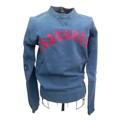 Pre-owned Dsquared2 Sweatshirt In Blue