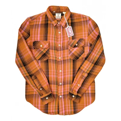 Pre-owned Levi's Shirt In Orange