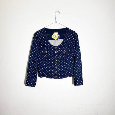 Pre-owned Moschino Blouse In Blue