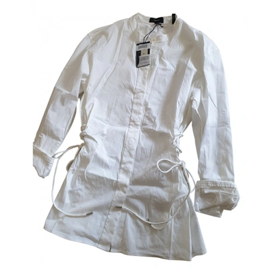 Pre-owned Theory Tunic In White