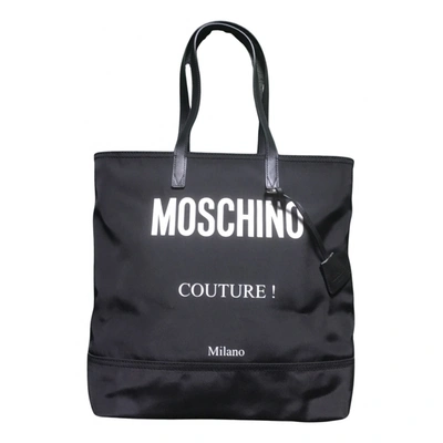 Pre-owned Moschino Bag In Black