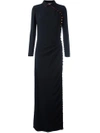 MARCO DE VINCENZO BUTTONED FITTED DRESS,MD5250S7C11668986