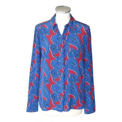 Pre-owned Stella Mccartney Silk Blouse In Multicolour