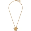 VERSACE GOLD PALAZZO DIA NECKLACE