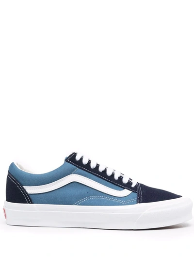 Vans Old Skool Pro Low-top Trainers In Light Blue,blue,white