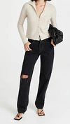 VINCE POLO BUTTONED CARDIGAN,VINCE51262