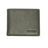 BREED BREED LOCKE GENUINE LEATHER BI-FOLD WALLET - OLIVE