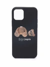 Palm Angels Spray Bear Iphone Case 12 Pro Black Black In Black