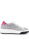 Dsquared2 Dsquared Women Bumper Sneakers In Silver