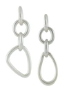 Cult Gaia Reyes Chain-link Earrings In Silver