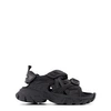Balenciaga Little Kid's & Kid's Track Double Touch-strap Sandals In Black