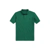Polo Ralph Lauren The Iconic Mesh Polo Shirt In Verano Green Heather/c758