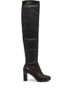 LEMAIRE OVER-THE-KNEE LEATHER BOOTS