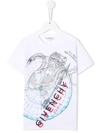 GIVENCHY LION ASTRAL 印花T恤