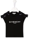 GIVENCHY BOW-EMBELLISHED COTTON T-SHIRT