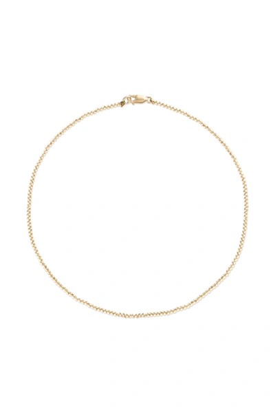 Alexa Leigh 2mm Gold Ball Necklace