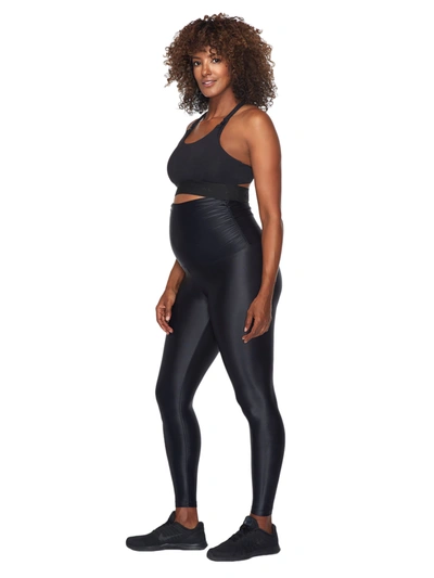Koral Lustrous Maternity Legging In Black