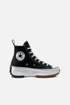 Converse All Star Hike High-top Trainers In Black/white/gum