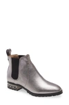 KARL LAGERFELD KARL LAGERFIELD PARIS SIMONE CHAIN HEEL CHELSEA BOOT