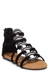 Olivia Miller Kids' Gladiator Sandal In Black