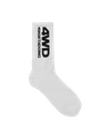 4 Worth Doing Logo Socks In White