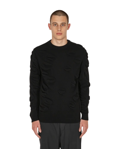 Jordanluca Euphoria Crewneck Jumper In Black