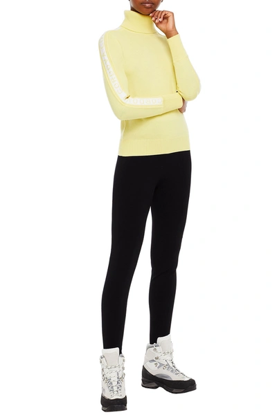 Cordova Merino Wool Turtleneck Sweater In Yellow