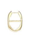 Capsule Eleven Chain Hoop Earrings In Gold