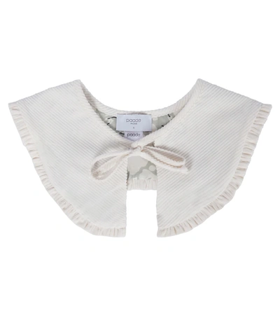 Paade Mode Kids' Cotton Collar In White