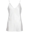 Max Mara Leisure Lucca Satin Camisole In Grey