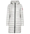 Canada Goose Cypress Hooded Puffer Jacket In Grey
