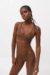 Nubian Skin Naked Wireless Bra In Berry