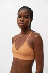 Nubian Skin Naked Wireless Bra In Cafe Au Lait