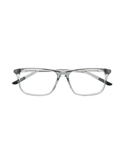 Nike 5541 Rectangle-frame Glasses In 灰色