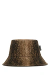 BURBERRY PRINTED CANVAS BUCKET HAT PRINTED BURBERRY DONNA S