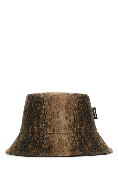 Burberry Vintage Check Reversible Bucket Hat In Brown