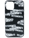 VETEMENTS ALL-OVER LOGO IPHONE 12 PRO CASE