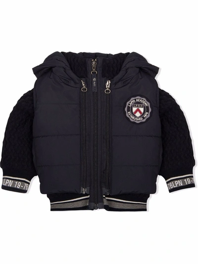 Lapin House Babies' 3-in-1 Padded Jacket In Blue