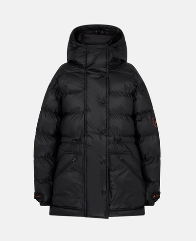 Stella Mccartney - Training Mid Puffer Jacket In Black