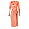 Aggi By Halewski Adriana Papaya Nectar Dress In Nectar