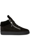 GIUSEPPE ZANOTTI KRISS MID-TOP SNEAKERS