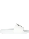 Giuseppe Zanotti Brett Signature-logo Slides In White