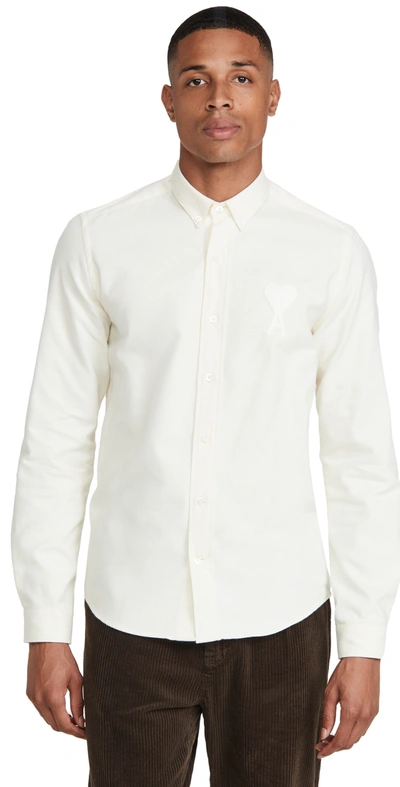 Ami Alexandre Mattiussi Brushed Oxford Shirt