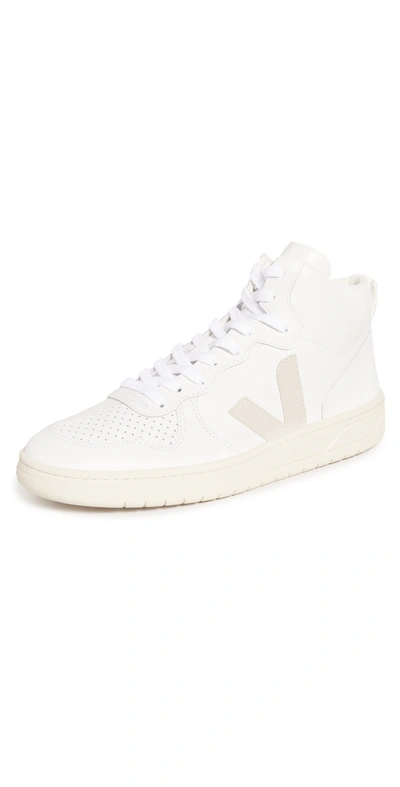 VEJA V-15 SNEAKER EXTRA-WHITE/NATURAL,VEJAA30484