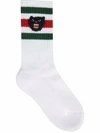 GUCCI TIGER-MOTIF COTTON SOCKS