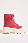 Anthropologie Hybrid Lug Sole Sneaker Boots In Pink